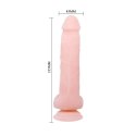 Dildo z cyberskóry na przyssawce Baile 8,4