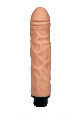 Wibrujące dildo (wibrator realistyczny) na baterie, cyberskóra, Boss of Toys, Hermes