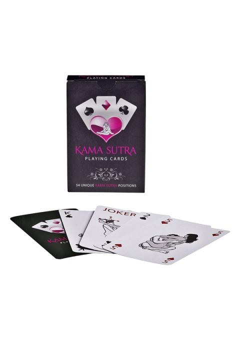 Klasyczne karty do gry, z pozycjami kamasutry, 54 sztuki.