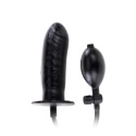 Dildo anatomiczne, pompowane, bez wibracji, lateks, Bigger Joy, Baile