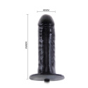 Dildo anatomiczne, pompowane, bez wibracji, lateks, Bigger Joy, Baile