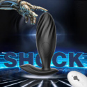 Masażer prostaty/stymulator punktu G, korek analny z wibracjami i pilotem, uniwersalna zabawka Super Woman silikon, USB.-