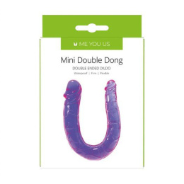 Podwójne dildo waginalno - analne, PVC, sztywne, Double Dong