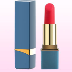 Mini masażer (stymulator) łechtaczki, szminka, Vibrating Cunnilingus, USB, dodatkowe silikonowe nakładki