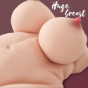 Masturbator, tors kobiecy, lalka, Curvy Girl, wagina, anus, cyberskóra, 7,5 kg