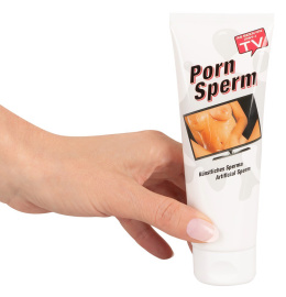 Sztuczna sperma, lubrykant wodny o mlecznym kolorze, Porn Sperm, 125 ml