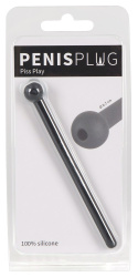 Dilator silikonowy otwarty, Penis Piss Play Plug, średnica 7 mm