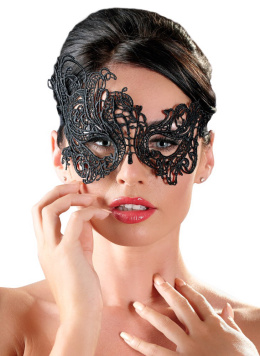 Ozdobna, koronkowa maska wenecka, nie zasłania oczu, Cottelli, model 68