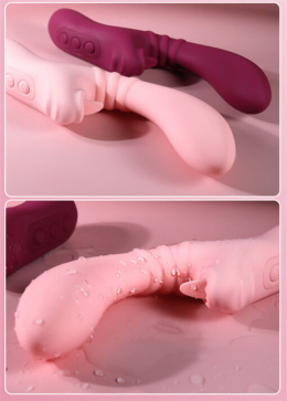 Wibrator (stymulator, masażer) Tongue Tease, wibacje, język, silikon, USB