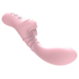 Wibrator (stymulator, masażer) Tongue Tease, wibacje, język, silikon, USB