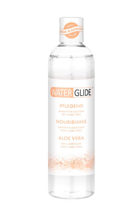 Lubrykant (żel poślizgowy) wodny, Waterglide Nourishing, dla skóry wrażliwej, 300 ml
