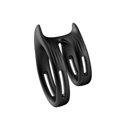 Pierścień podwójny na penisa i jądra, Capen, silikon, bez wibracji