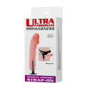 Strap-on Ultra Passionate Harness, zakładany przez kobietę, bez wibracji, TPR