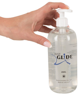 Lubrykant/żel poślizgowy, analny, na bazie wody, Just Glide Anal, 500 ml