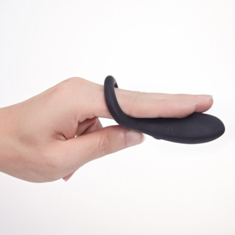 Pierścień na penisa, z wibracją, do użytku podczas stosunku, Mr.B.Tokyo, silikon, USB