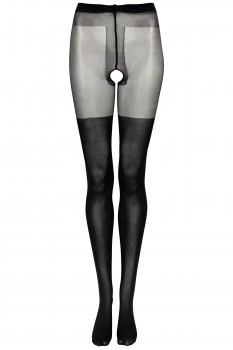 Rajstopy Nitorim, rozcięte w kroku, z seksownym wzorem, LivcoCorsetti