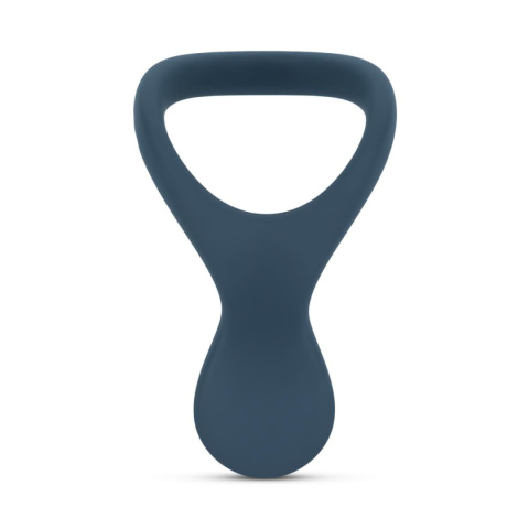 Pierścień erekcyjny zz wypustką masującą krocze (perineum), Boners Cock Ring, silikon