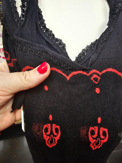 Strip-panty, Kramla, pończochy połączone z pasem, premium, LivoCorsetti