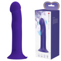 Dildo silikonowe na przyssawce, Murray, z wibracjami i pulsującą membraną, USB, Pretty Love