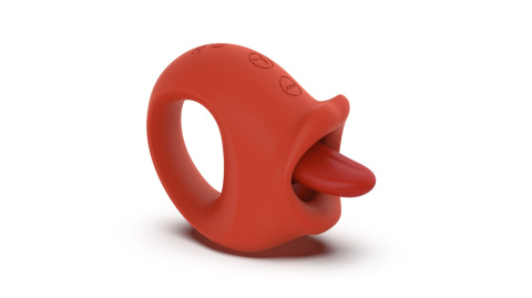 Masażer uniwersalny Język, Licking Stimulator, silikon, USB