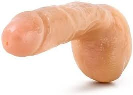 Masywne dildo z wytryskiem, bez wibracji, PVC, Rex Blush