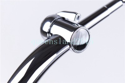 Końcówka do prysznica, Mizzzee, do lewatywy lub irygacji, regulowana siła przepływu wody, fi 1 cm, długość 15 cm.