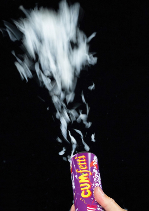 Konfetti w kształcie plemników, Cumfetti