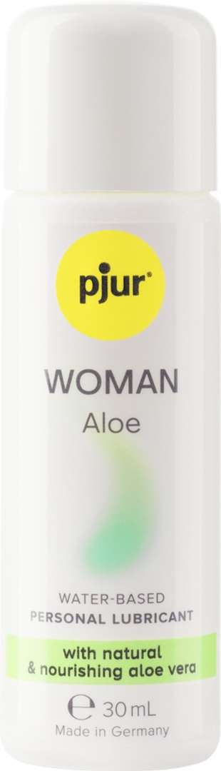 Lubrykant wodny z nawilżającym wyciągiem z aloesu, Pjur Woman Nude, 30 ml