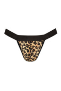 Stringi męskie Magic Jock Strap, wzór - panterka, Anais