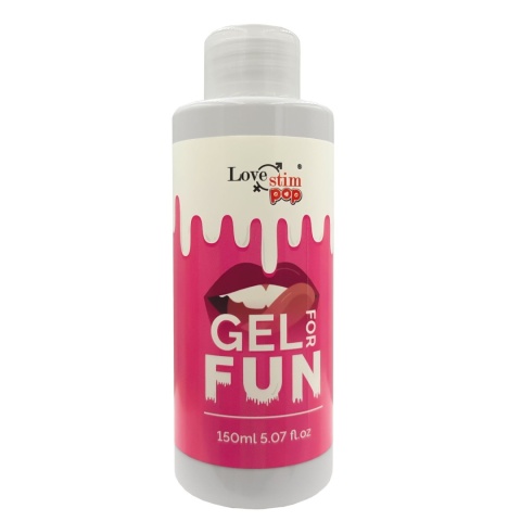 Sztuczna sperma Gel Fun: lubrykant na bazie wody o mlecznobiałym kolorze, 150 ml