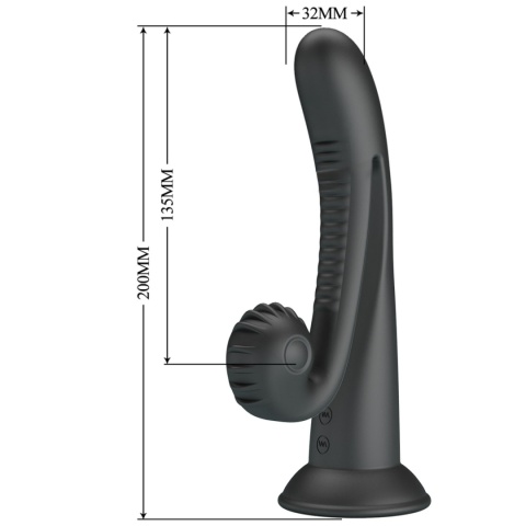 Wibrator Selma, dildo na przyssawce, stymulacja łechtaczki ,inteligentne ramię łechtaczkowe o zmiennej długości, silikon, USB