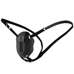 Masażer łechtaczki do noszenia, na uprzęży, Carter, ładowany USB