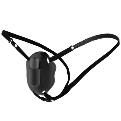 Masażer łechtaczki do noszenia, na uprzęży, Carter, ładowany USB