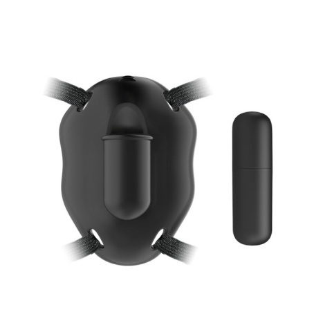 Masażer łechtaczki do noszenia, na uprzęży, Carter, ładowany USB