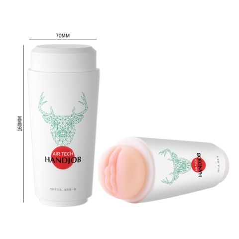 Masturbator bez wibracji, w puszce, Stealth Air Tech Hand Job
