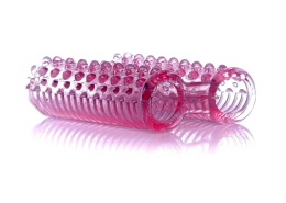 Nakładki na palce, dwie, połączone, z miękkiego TPR, bez wibracji, Boss