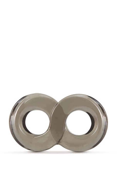 Pierścień "ósemka" na penisa i jądra, Stayhard, blush, TPR