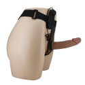 Strap-on, proteza penisa, pełny penis na uprzęży, Harness Briefs Draven, do zakładania przez mężczyznę, wibracje,