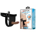 Strap-on, proteza penisa, pełny penis na uprzęży, Harness Briefs Draven, do zakładania przez mężczyznę, wibracje,