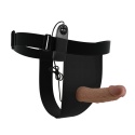 Strap-on, proteza penisa, pełny penis na uprzęży, Harness Briefs Draven, do zakładania przez mężczyznę, wibracje,