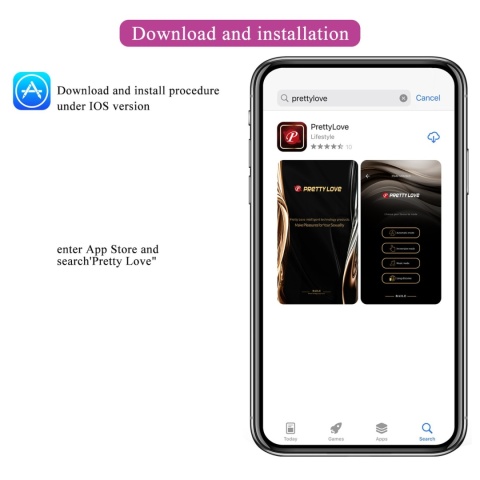 Wibrator prosty, również sterowany aplikacją, Ethan Pretty Love