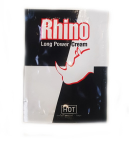 Krem Rhino jedna saszetka 3 ml, wspomaga erekcję i opóźnia wytrysk.