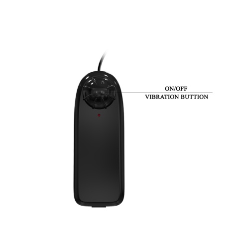 Dildo na przyssawce, z wytryskiem i wibracjami, pilot na kablu, ręczna gruszka