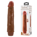 Dildo z wibracjami (wibrator realistyczny) Barbara 8,3", baterie, TPR