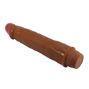 Dildo z wibracjami (wibrator realistyczny) Barbara 8,3", baterie, TPR
