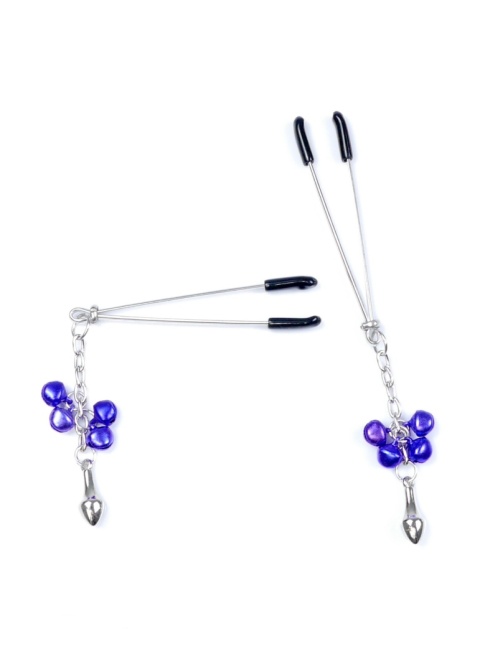 Klamerki, szczypczyki, zaciski na sutki, z dzwoneczkami, Boys of Toys