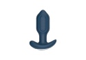 Korek analny z wibracjami i pilotem bezprzewodowym, Victoria, można nosić w każdej pozycji, silikon, USB