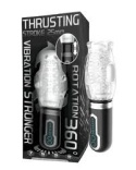 Masturbator Thrusting, posuwisto-zwrotny, masażer penisa z wibracjami, Thrusting Cup