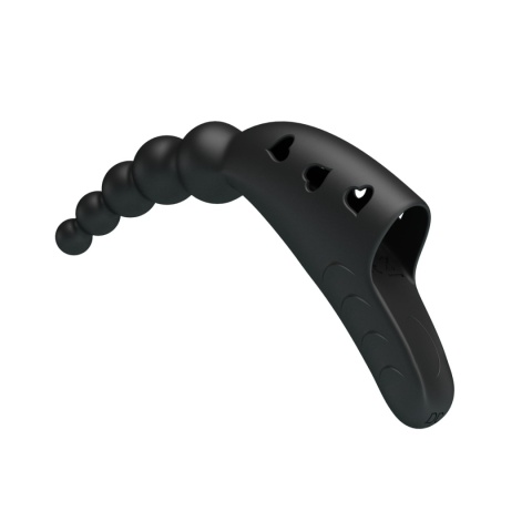 Nakładka na palec, wibrująca, Jordin, masażer punktu G lub prostaty, silikon, USB, Pretty Love