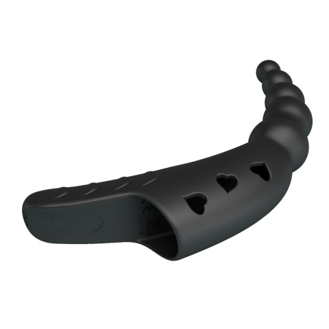 Nakładka na palec, wibrująca, Jordin, masażer punktu G lub prostaty, silikon, USB, Pretty Love